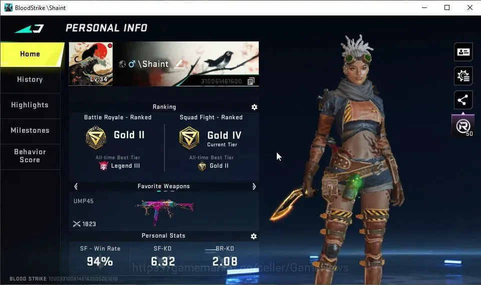 Blood Strike Accounts ASIA|Melee ULTRA Kukri-Nexora|7 ULTRA[KAINDA,VOLT, image 2