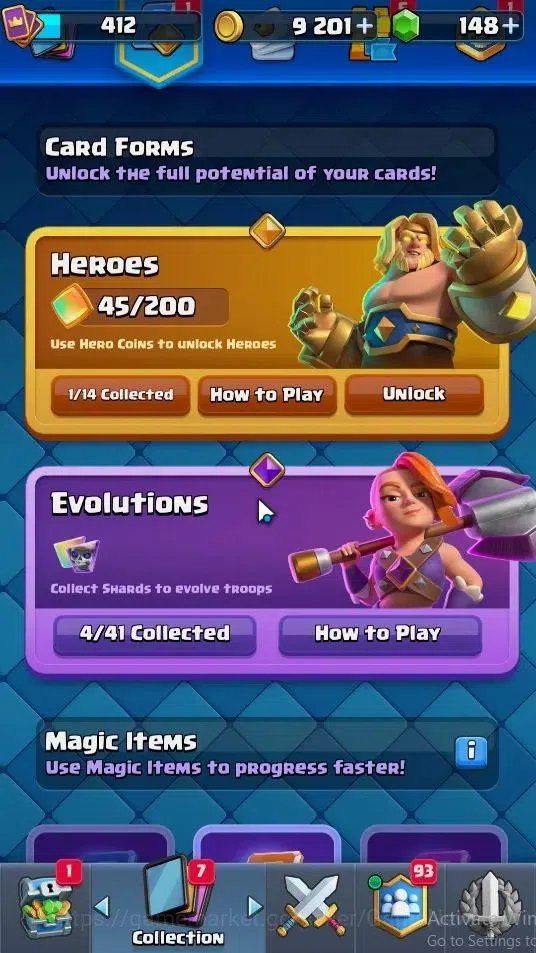 Clash Royale Accounts KTL 10|Trophy 3269|Card 53|Limited Skin|1 Hero 4 E image 10