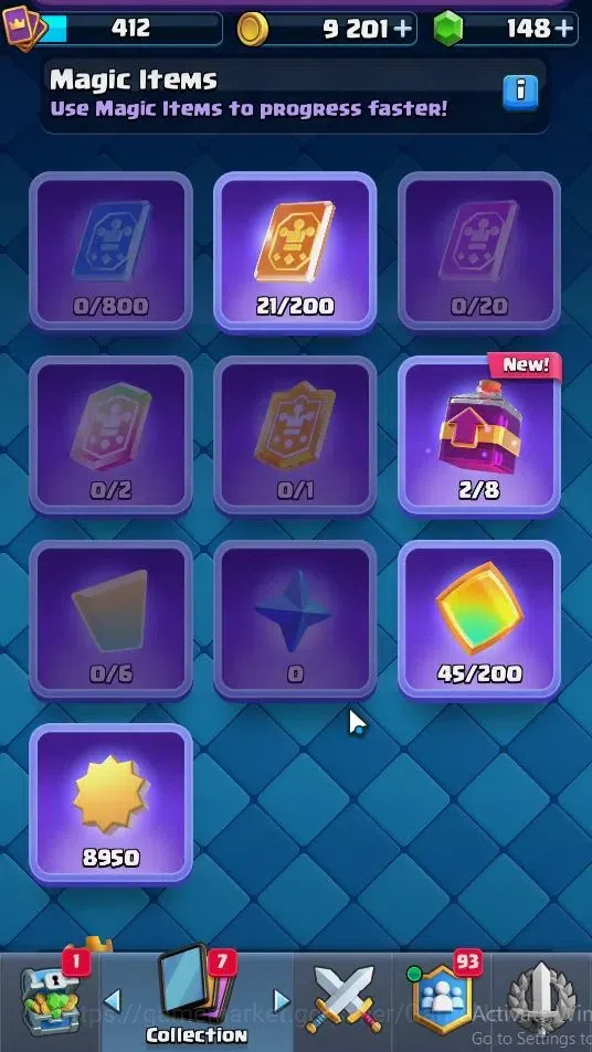 Clash Royale Accounts KTL 10|Trophy 3269|Card 53|Limited Skin|1 Hero 4 E image 11