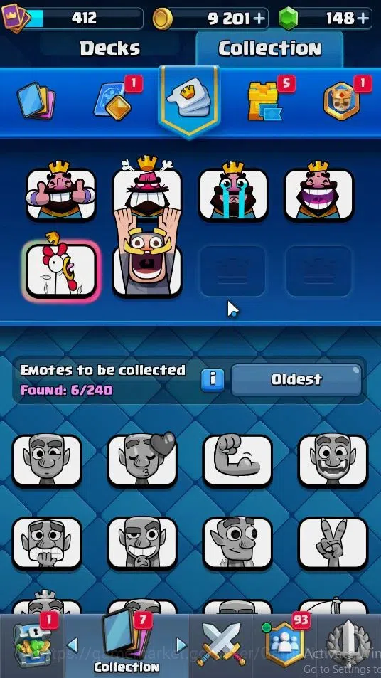 Clash Royale Accounts KTL 10|Trophy 3269|Card 53|Limited Skin|1 Hero 4 E image 12