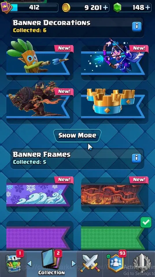 Clash Royale Accounts KTL 10|Trophy 3269|Card 53|Limited Skin|1 Hero 4 E image 14