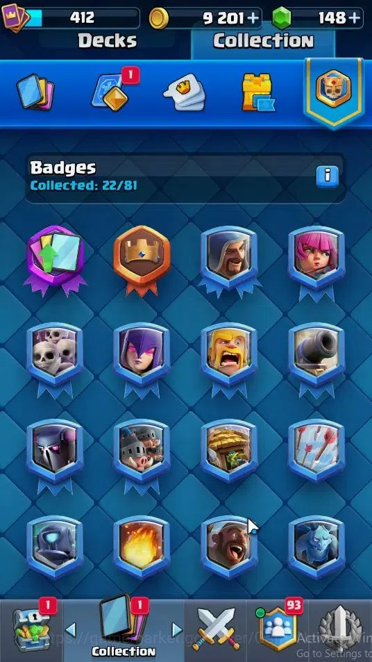 Clash Royale Accounts KTL 10|Trophy 3269|Card 53|Limited Skin|1 Hero 4 E image 15