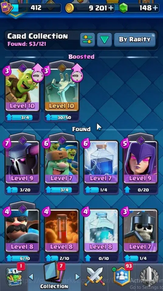 Clash Royale Accounts KTL 10|Trophy 3269|Card 53|Limited Skin|1 Hero 4 E image 5
