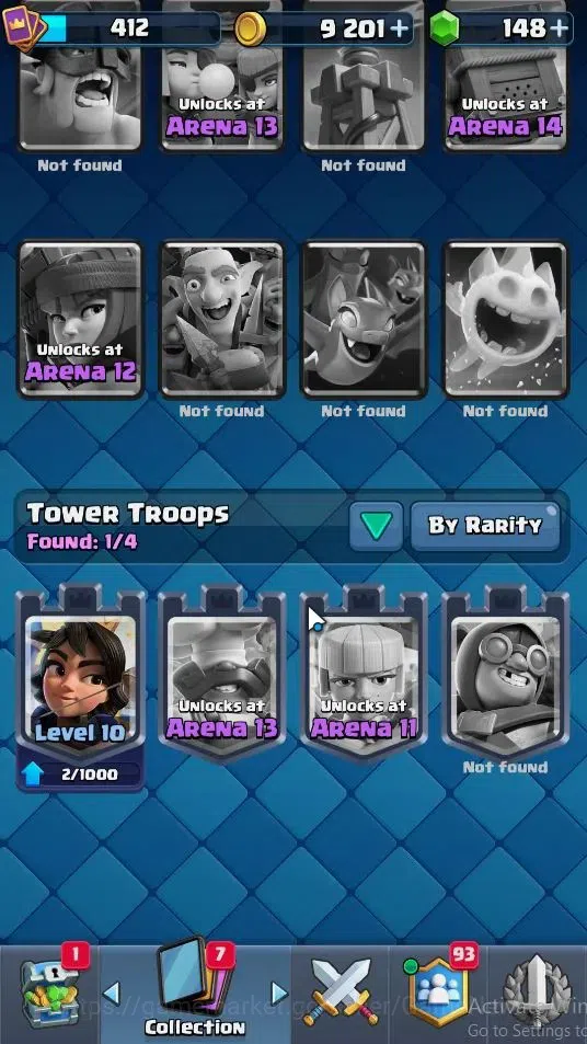Clash Royale Accounts KTL 10|Trophy 3269|Card 53|Limited Skin|1 Hero 4 E image 9