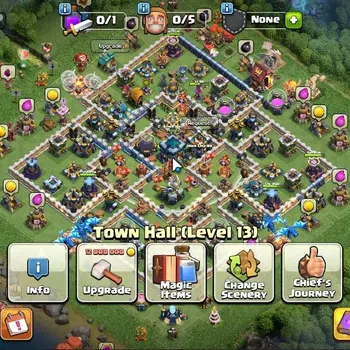 Clash of Clans Accounts High-End LV 116|TH 13+BH 8|HH 7|Limited Skin BK|BK 43,AQ 64,GW 40,MP 42,RC 5|BM 14,BC 17|585 Gem|CN