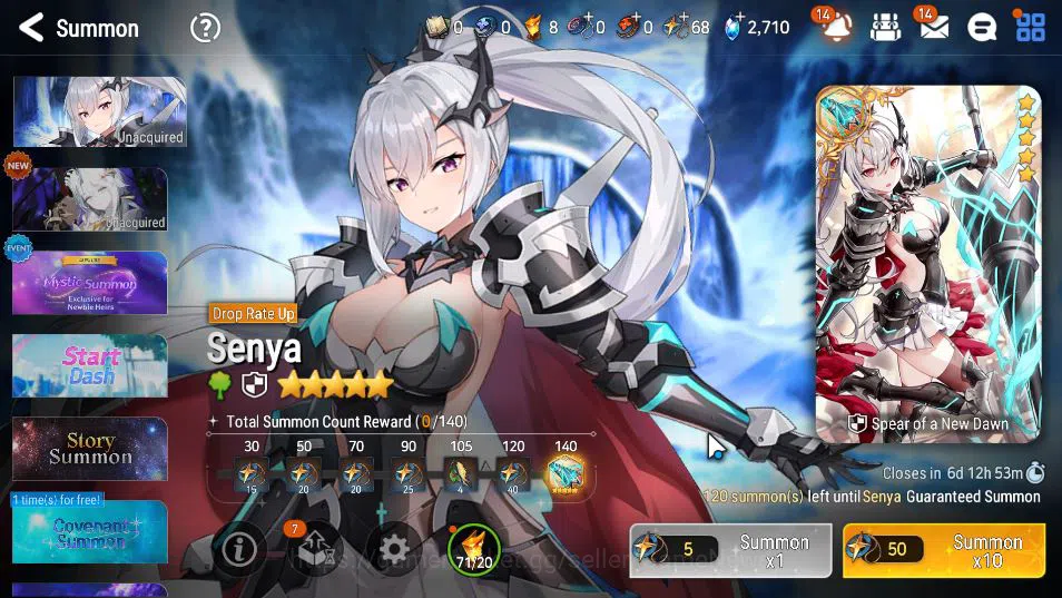 Epic Seven Accounts GLOBAL Unverif|New Era|4 ML(SOT Snow,BSHwayoung,Ju image 14