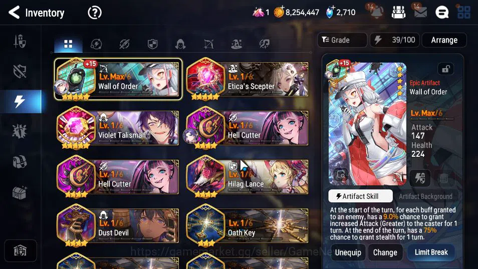 Epic Seven Accounts GLOBAL Unverif|New Era|4 ML(SOT Snow,BSHwayoung,Ju image 8