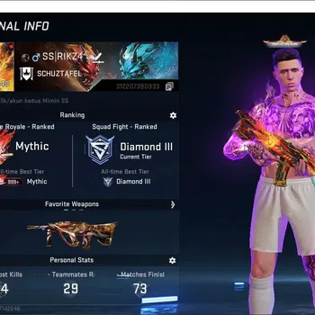 Blood Strike Accounts Collab Skin ASIA | Eternal Desert Eagle-Scorpius| 3 Collab Guns(TR/7DS)|2 Limited Guns|Collab NACHO