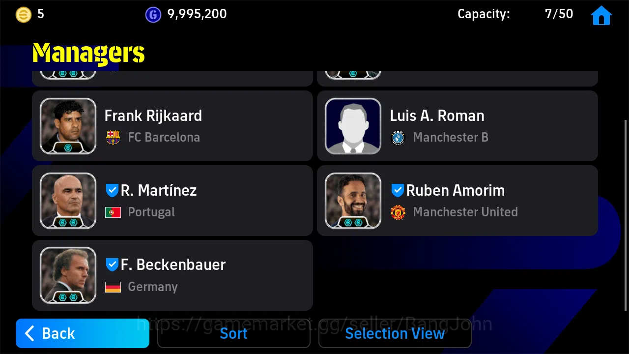 eFootball Accounts login 5 | power 3173 | uli hoenes epic db thuram e image 4