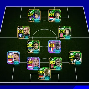 eFootball Legends & Iconic Players login 5 | power 3173 | uli hoenes epic db thuram e image 1