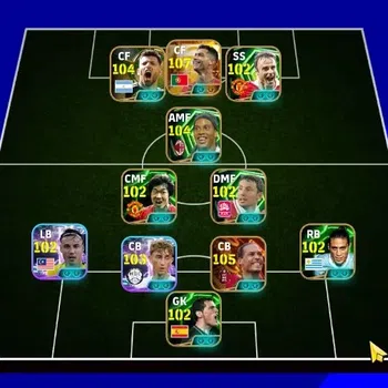 eFootball Accounts Legends & Iconic Players Android|Big Time C.Ronaldo,Virgil van Dijk,Nakamura Shunsuke Old|Epic Ronaldinho