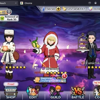 Bleach: Brave Souls Accounts High-End Mobile|116K BP+10K Orb|Fresh