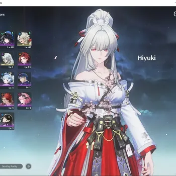 Wuthering Waves Accounts Starter HMT |Starter UL 15|1 Limited Hiyuki & 2 Standard Lingyang,Calcharo|Low Explore & Quest|DB