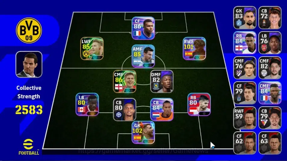 eFootball Accounts Legends & Iconic Players Android|5 Show Unai Simon,Lamine Yamal,Lionel Messi|2 Epic Steven Gerrard,Marco 1