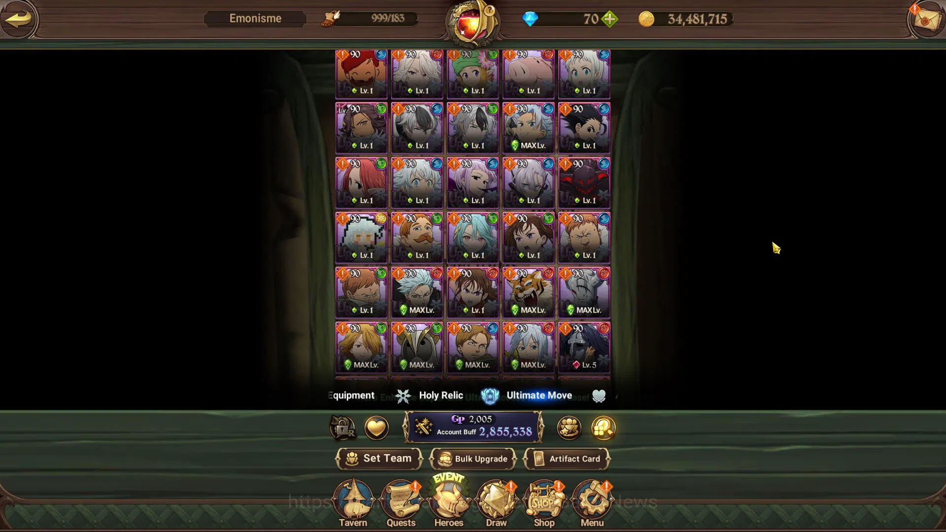 The Seven Deadly Sins: Grand Cross Accounts Global|CH 6|2,8M CC|200 LS|6 UR|Salos,Merlin & Esc image 6