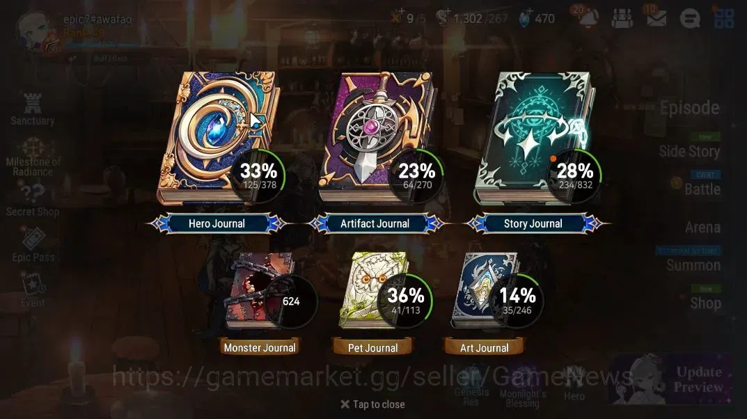 Epic Seven Accounts GLOBAL Unverif|New Era|5 ML(RRoana,Straze,LCermia, image 3
