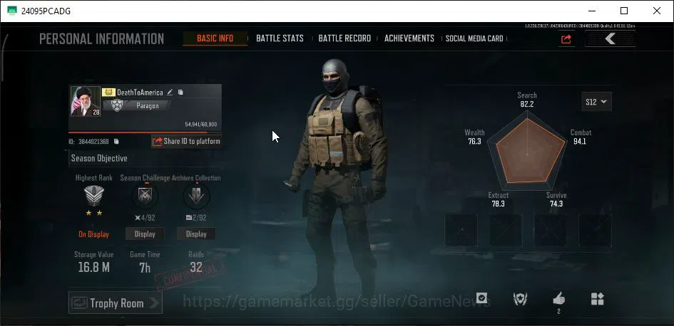 Arena Breakout Accounts MOBILE Lv28|SV 16M|CV 14M| AK12 GM,AKM SS,SCARL SS image 9