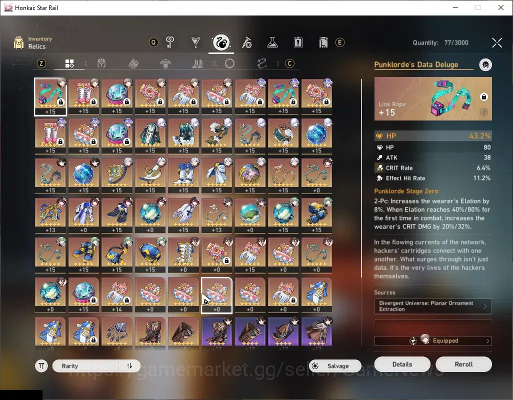 Honkai Star Rail Accounts Asia|TL 63|3k S.Jade|9 Limited|[SW LV999E1,YaoGuan image 10