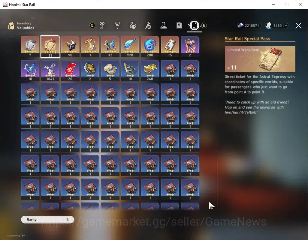 Honkai Star Rail Accounts Asia|TL 63|3k S.Jade|9 Limited|[SW LV999E1,YaoGuan image 12