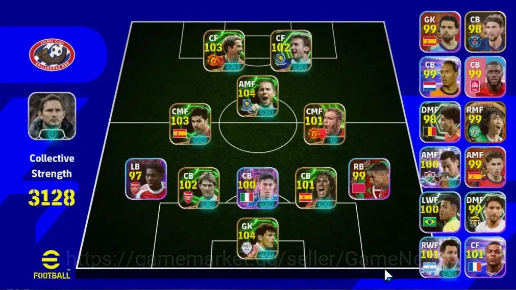 eFootball Accounts Legends & Iconic Players Android|Big Time Old Shunsuke Nakamura|10Epic Eden Hazard,Iker Casillas,Xabi 1