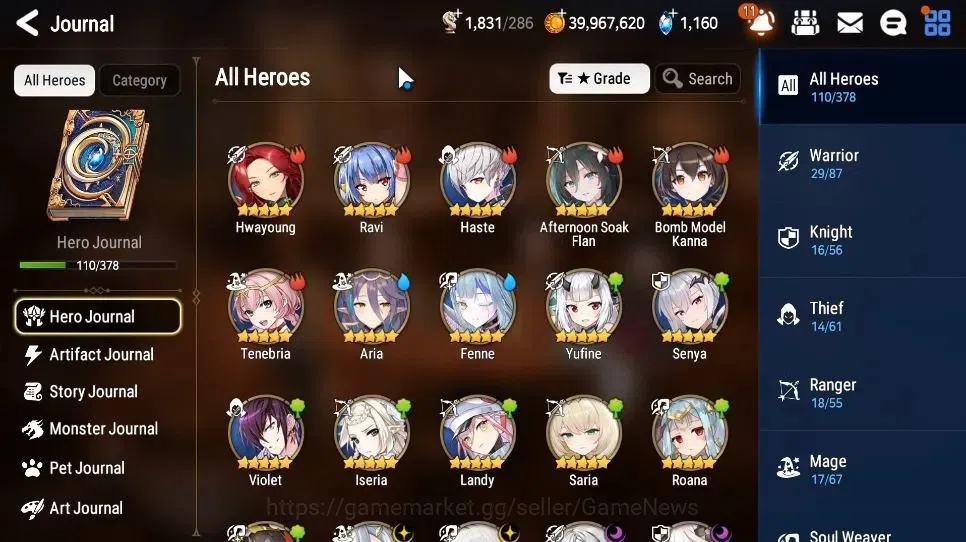 Epic Seven Accounts Starter GLOBAL Unverif|New Era|6 ML(LOT Scales,Harsetti,Straze,AYufine,Etc)+ AS 5