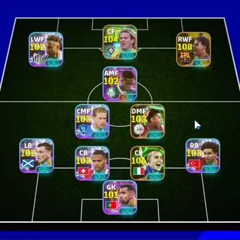 eFootball Accounts Others Android|Power 3200|Bt Old F Rijkaard|Epic Lamine Yamal,Fabio Cannavaro,Marco Van Basten,Diego