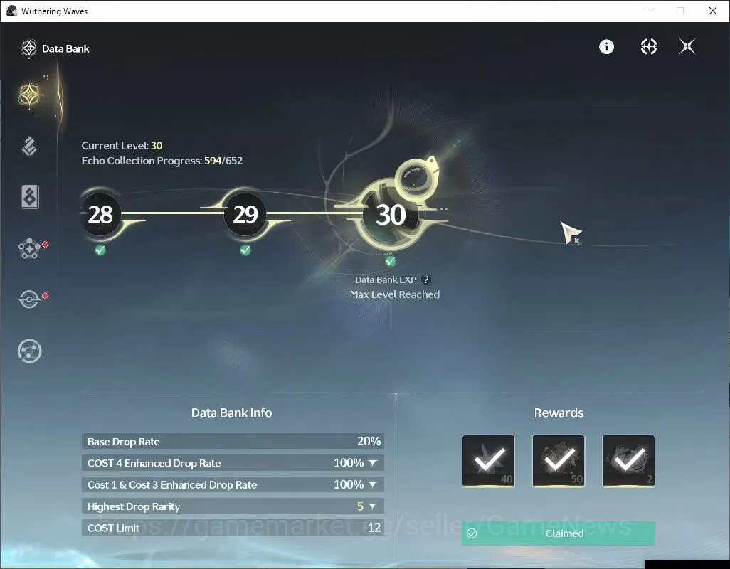 Wuthering Waves Accounts SEA |UL 49|2 Limited| Lucy RC 6, Rebecca |DB Lvl 3 image 4