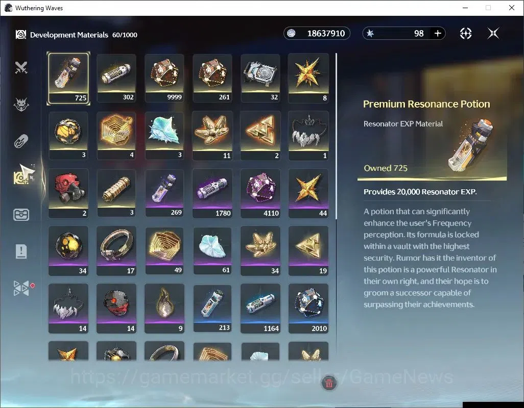 Wuthering Waves Accounts SEA |UL 49|2 Limited| Lucy RC 6, Rebecca |DB Lvl 3 image 7
