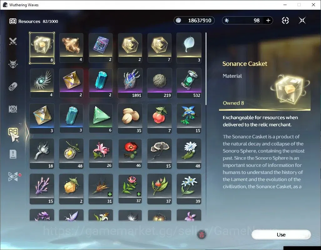 Wuthering Waves Accounts SEA |UL 49|2 Limited| Lucy RC 6, Rebecca |DB Lvl 3 image 8