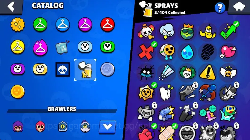 Brawl Stars Accounts 1041 Trophy|12 Brawlers 1 Max Lvl [Shelly]|4 Skins|1 Legend Skin [Void Ember]|11K Coins 3K PP|CN 17