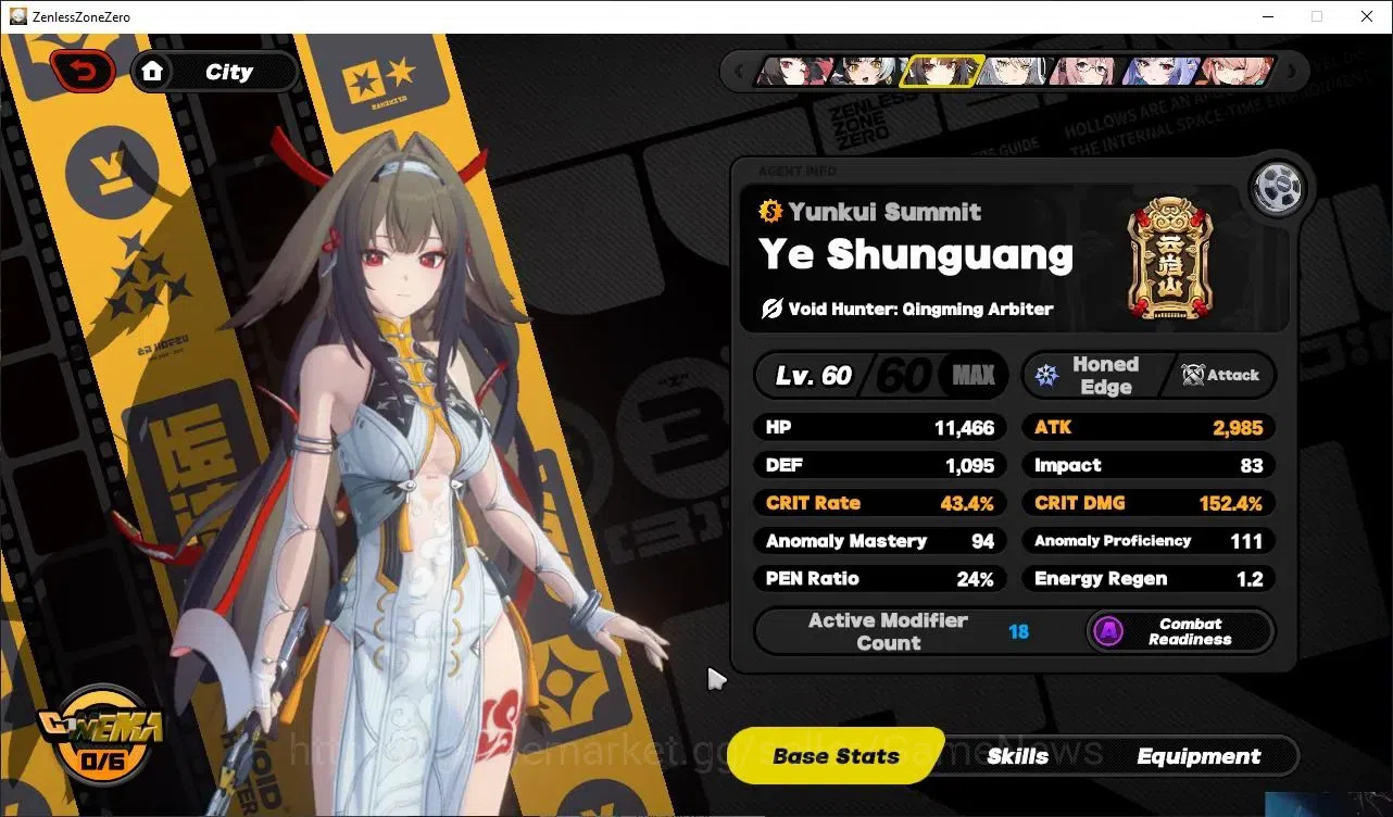 Zenless Zone Zero Accounts Others ASIA|IK 55|S2 CH2|8 LMT 2 VH+YeShunGuang 19