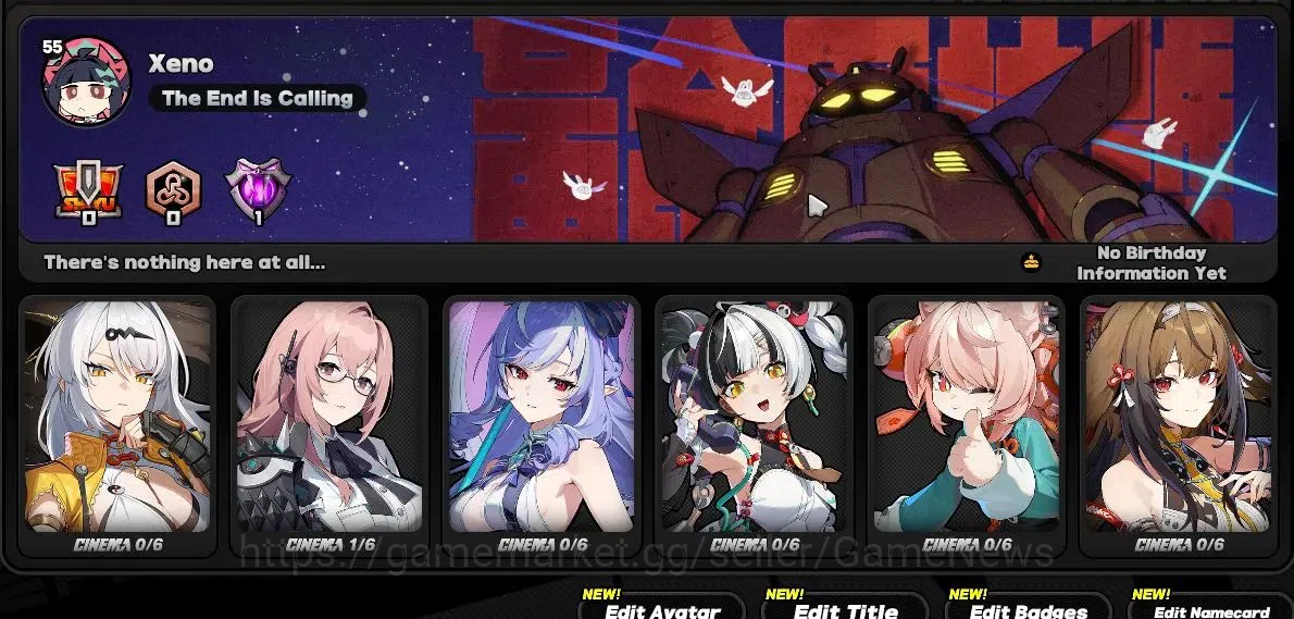 Zenless Zone Zero Accounts Others ASIA|IK 55|S2 CH2|8 LMT 2 VH+YeShunGuang 4