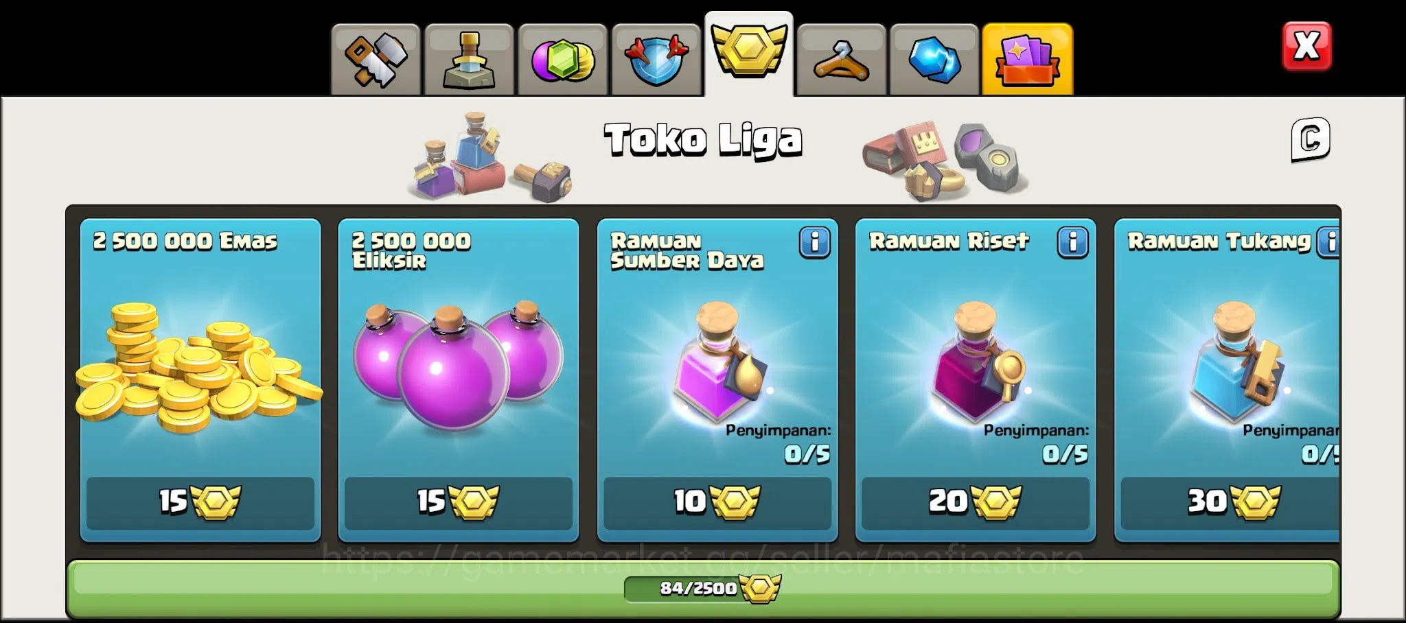 Clash of Clans Accounts TH15 Account | Max H K100 Q85 W64 RC55 | L27 Gaunt image 17