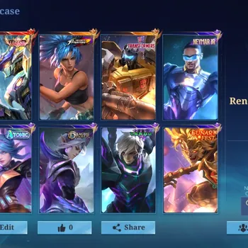 Mobile Legends: Bang Bang Accounts Others Global|193S|Collector|Legend Saber,KOF Karina,TF Roger,ATM Miya,LB