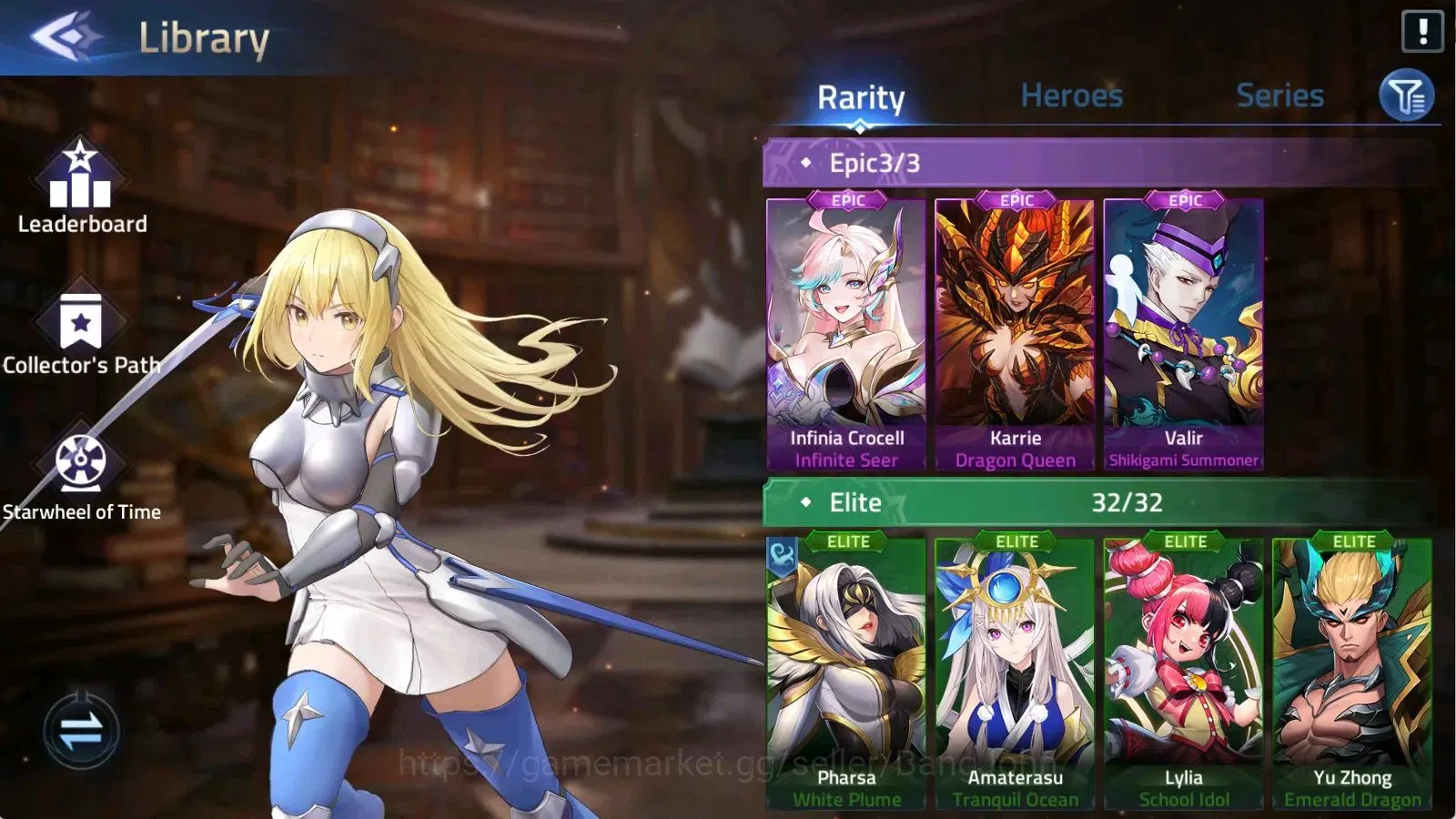 Mobile Legends: Adventure Accounts 70380| L273 VIP10 314M POWER CAMP 65-4 8 UR Achlys Alice Eos Silvanna 3 Epic Skins 10