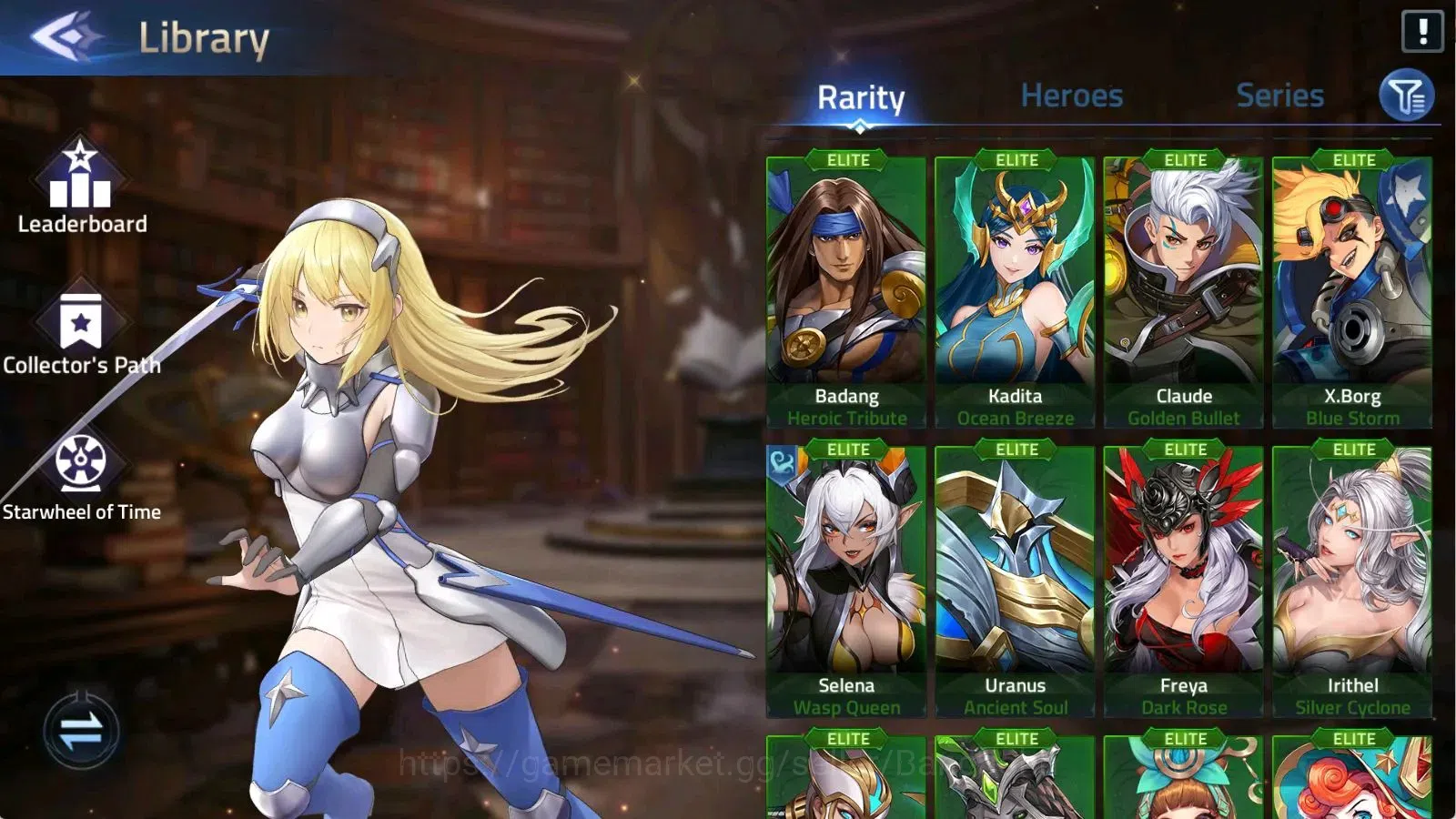 Mobile Legends: Adventure Accounts 70380| L273 VIP10 314M POWER CAMP 65-4 8 UR Achlys Alice Eos Silvanna 3 Epic Skins 11