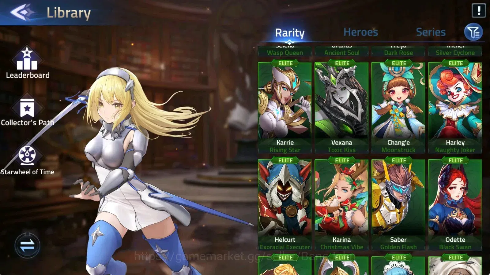 Mobile Legends: Adventure Accounts 70380| L273 VIP10 314M POWER CAMP 65-4 8 UR Achlys Alice Eos Silvanna 3 Epic Skins 12