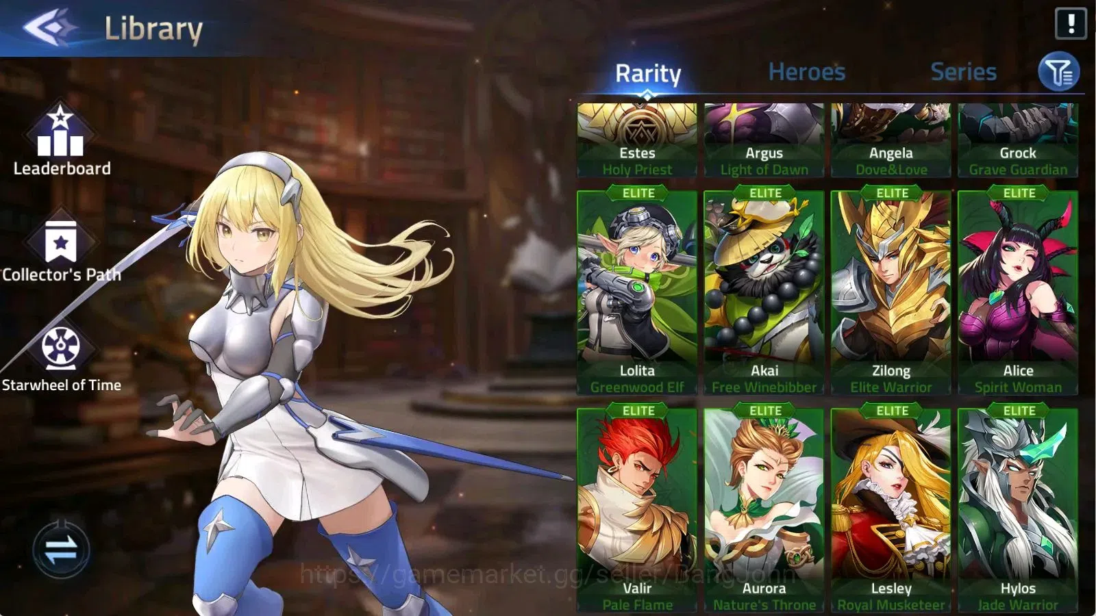 Mobile Legends: Adventure Accounts 70380| L273 VIP10 314M POWER CAMP 65-4 8 UR Achlys Alice Eos Silvanna 3 Epic Skins 13