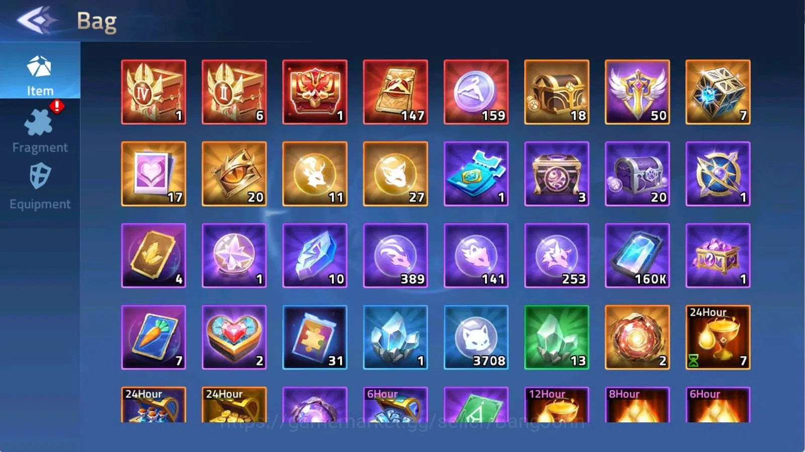 Mobile Legends: Adventure Accounts 70380| L273 VIP10 314M POWER CAMP 65-4 8 UR Achlys Alice Eos Silvanna 3 Epic Skins 17