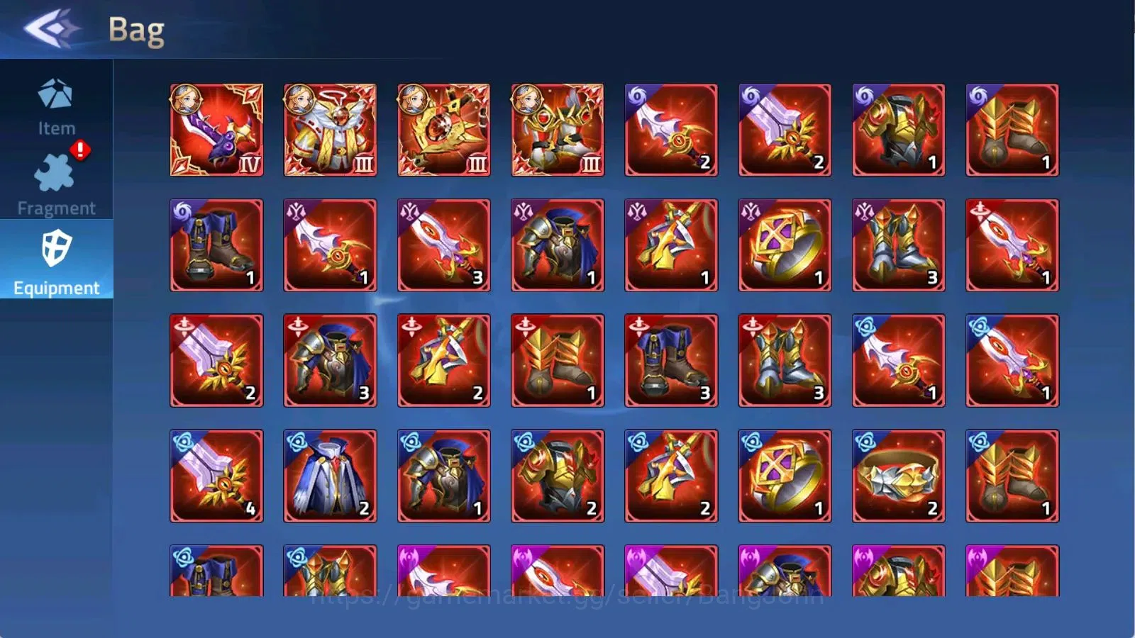 Mobile Legends: Adventure Accounts 70380| L273 VIP10 314M POWER CAMP 65-4 8 UR Achlys Alice Eos Silvanna 3 Epic Skins 19