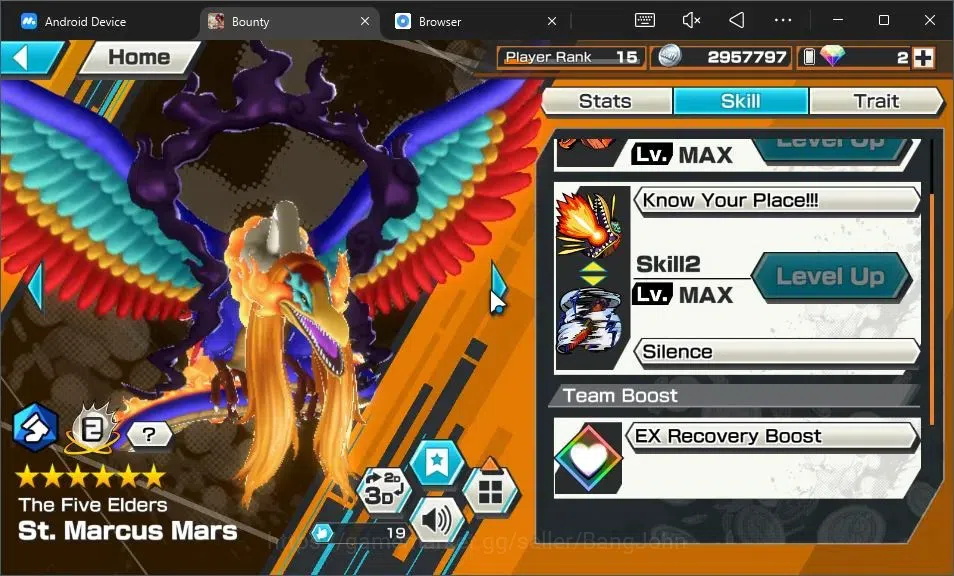 Buy One Piece Bounty Rush Accounts - Android | Max 2 | EX 5