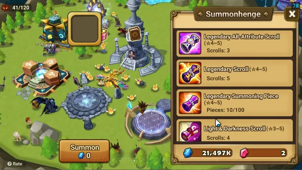 Summoners War: Sky Arena Accounts Starter ASIA|Lv 26|Ready Gacha|103 12 YSC + 160 11 YSC + 3 LAAS + 5 LS + 4 LDS + 121 MS |1 10
