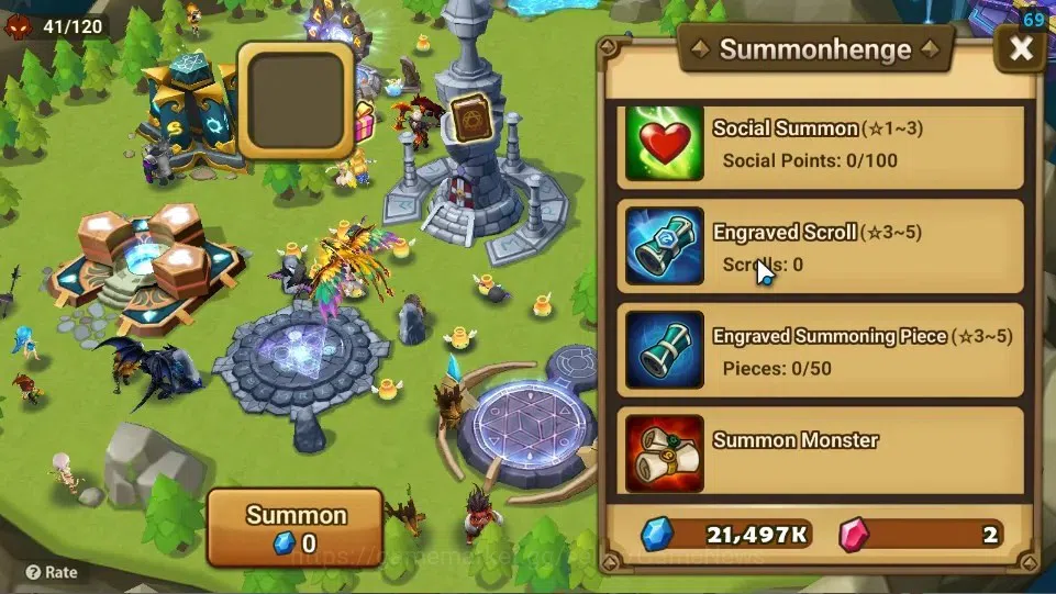 Summoners War: Sky Arena Accounts Starter ASIA|Lv 26|Ready Gacha|103 12 YSC + 160 11 YSC + 3 LAAS + 5 LS + 4 LDS + 121 MS |1 12