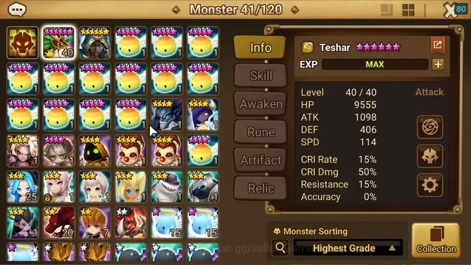 Summoners War: Sky Arena Accounts Starter ASIA|Lv 26|Ready Gacha|103 12 YSC + 160 11 YSC + 3 LAAS + 5 LS + 4 LDS + 121 MS |1 7