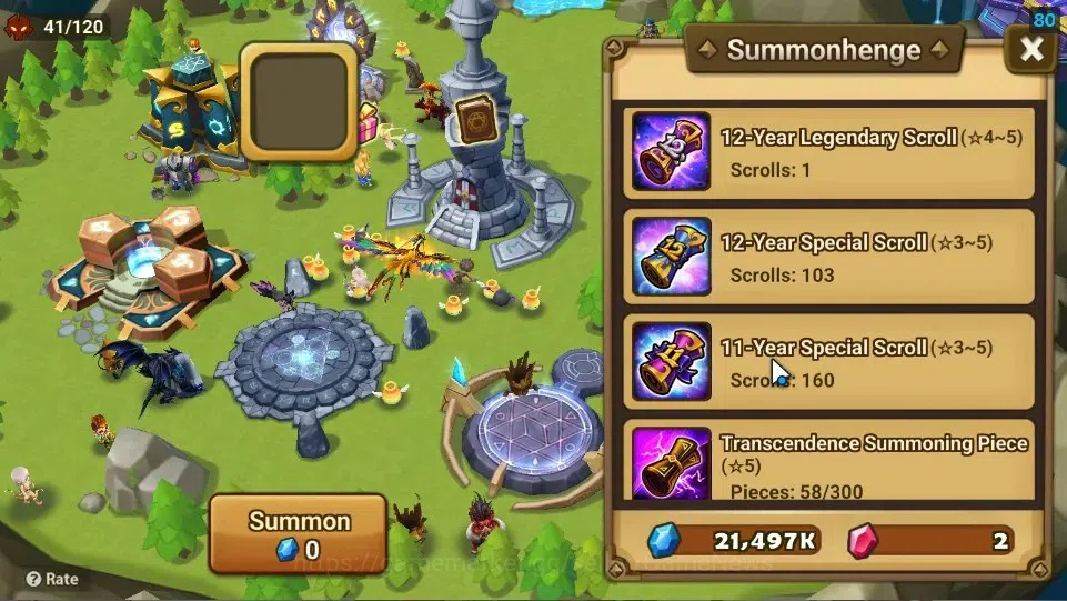 Summoners War: Sky Arena Accounts Starter ASIA|Lv 26|Ready Gacha|103 12 YSC + 160 11 YSC + 3 LAAS + 5 LS + 4 LDS + 121 MS |1 9