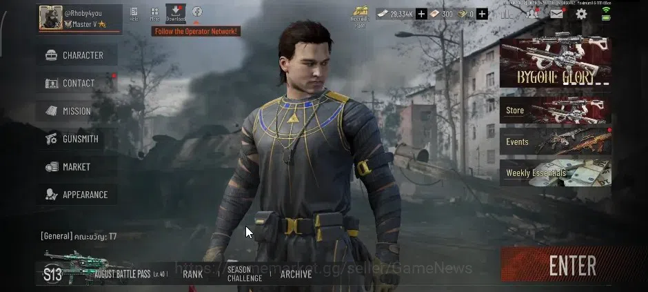Arena Breakout Accounts High Value MOBILE|Lvl 30|SV 34M|CV 29M|Crowbar|AL Asault|OF AUG,CVe FAL,PEAK AEK,Etc|Royal Light 1