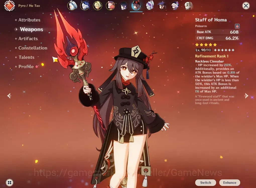 Genshin Impact Accounts ASIA|AR 56|8 Limited +5(*5Weapon)|Nefer,Lauma,Flin image 9