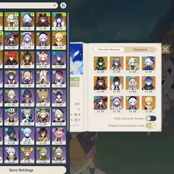 Genshin Impact Others ASIA|AR 56|8 Limited +5(*5Weapon)|Nefer,Lauma,Flin image 1
