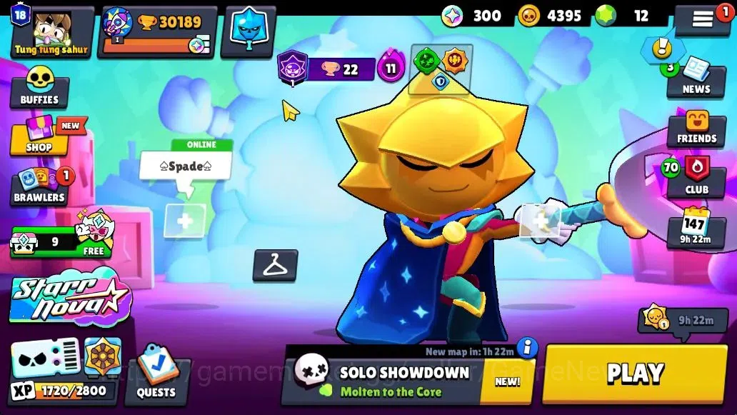 Brawl Stars Accounts 30K Trophy|86 Brawlers 22 Max Lvl|5 Full Buffies|2 UL|18 Prestige|242 Skin|3 hypch 5 Legend 11 Myth 66 3