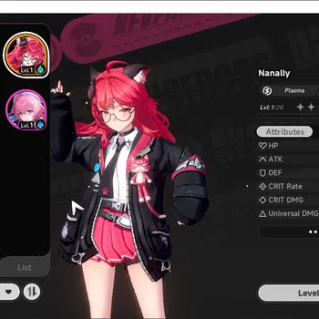 Neverness to Everness Accounts GLOBAL NA |HL 3| 1 SSR Meta Nanally | 4 SR [Haniel image 1